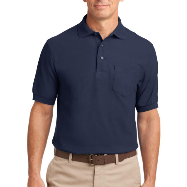 Silk Touch Polo with Pocket Thumbnail