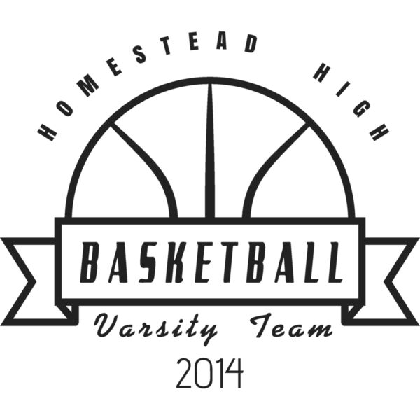 Basketball Template DNT001 BW Thumbnail