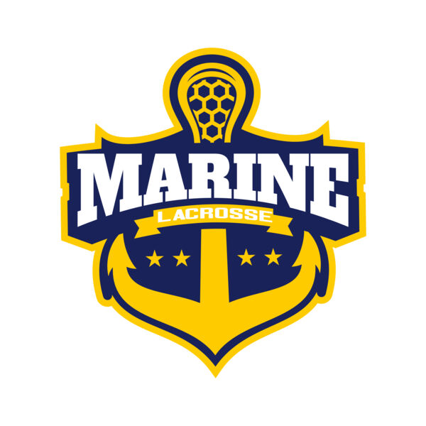Marine Lacrosse Logo Template Thumbnail