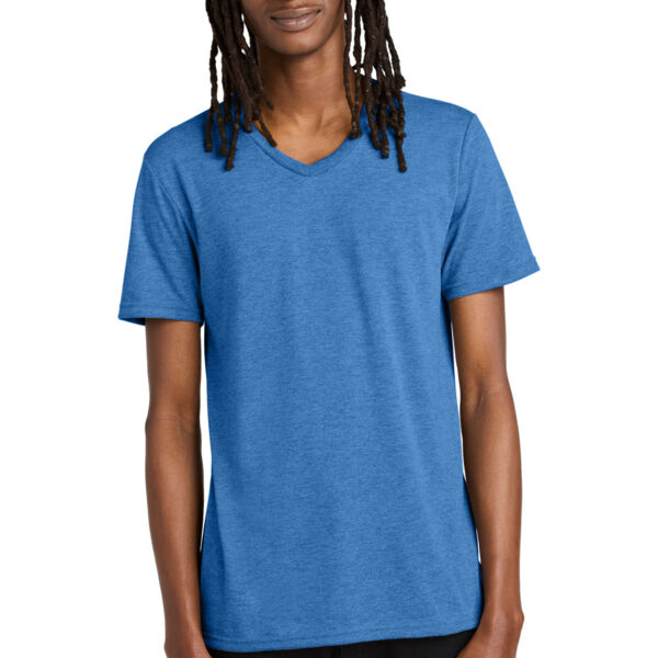 Unisex Tri Blend V Neck Tee Thumbnail