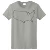 Women's Ultra Cotton ® 100% US Cotton T Shirt Thumbnail